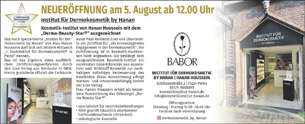 Die Presse in Peine berichtet ...